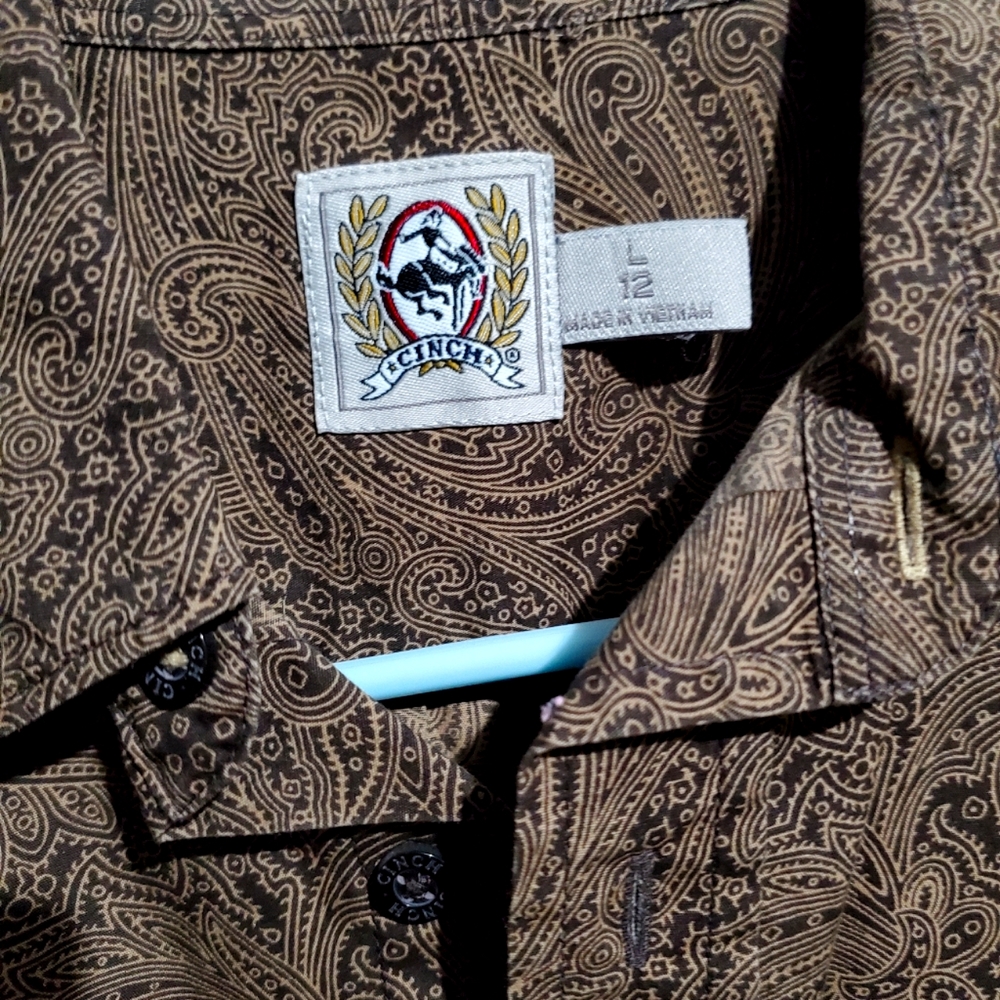 Cinch shirt like new